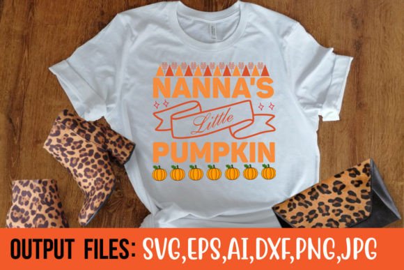 Download NANNA'S  LITTLE  PUMPKIN SVG DESIGN - Nanna Collection