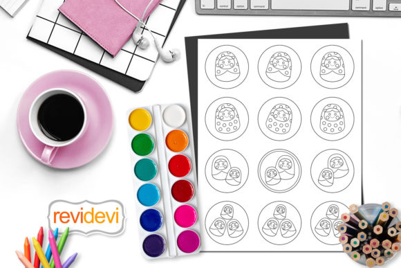 Download Babushka Dolls Coloring - Babushka Collection