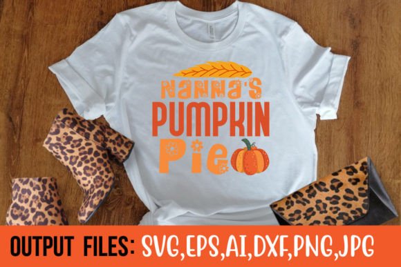 Download NANNA'S PUMPKIN PIE SVG DESIGN - Nanna Collection